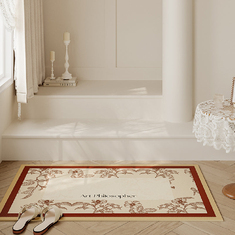 south french philosopher door mat