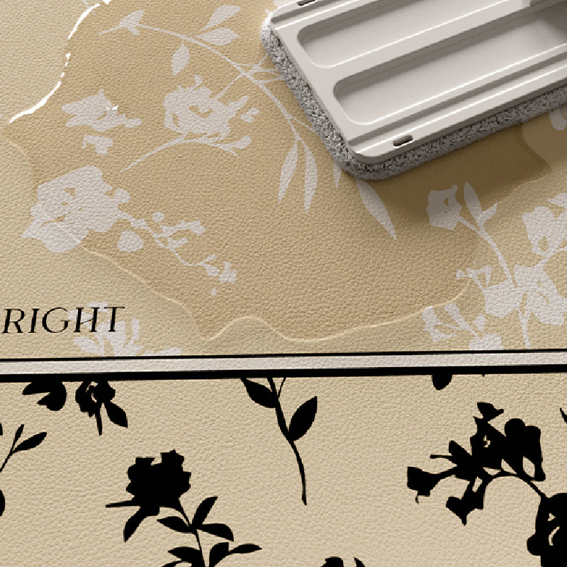 black moon light door mat