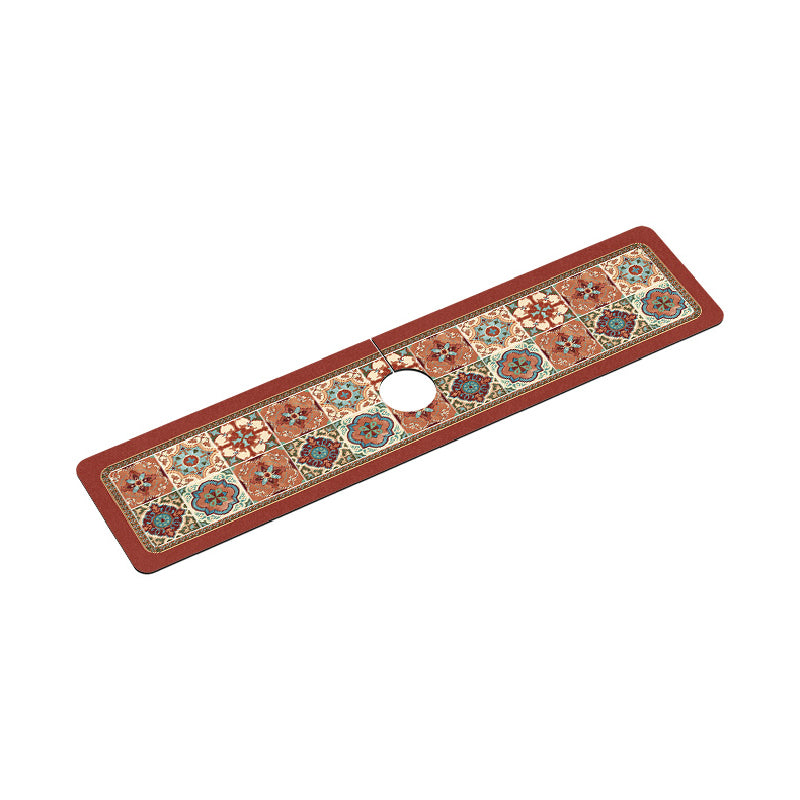 elegant geometric pattern bathroom coaster