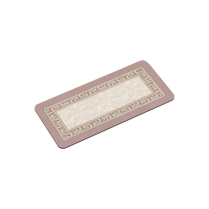 elegant flower bathroom coaster