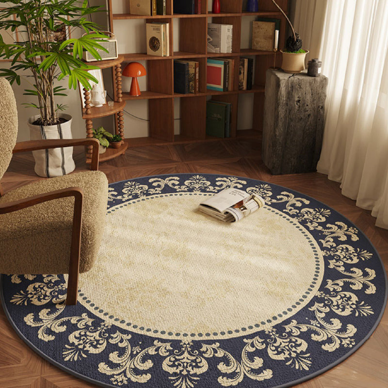 3design luxury elegant round carpet