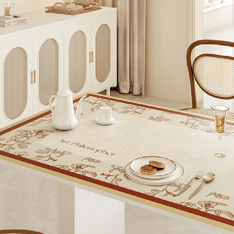 south french philosopher table mat