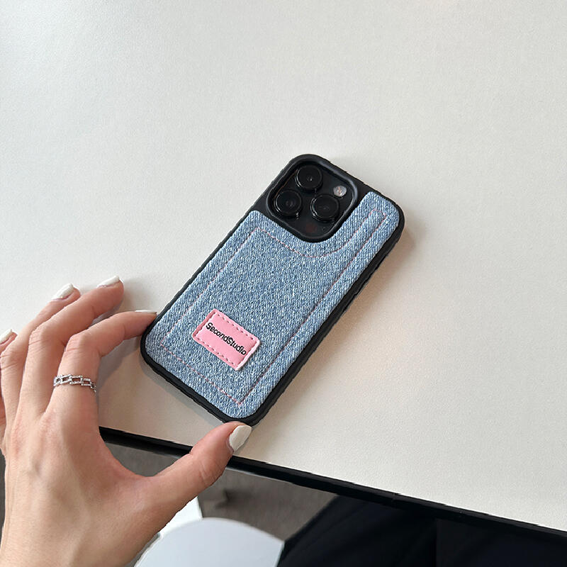 denim casual iPhone case