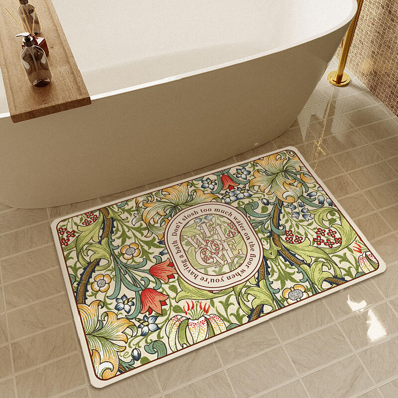 6design american pop bath mat