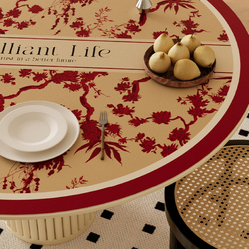brilliant life round table mat