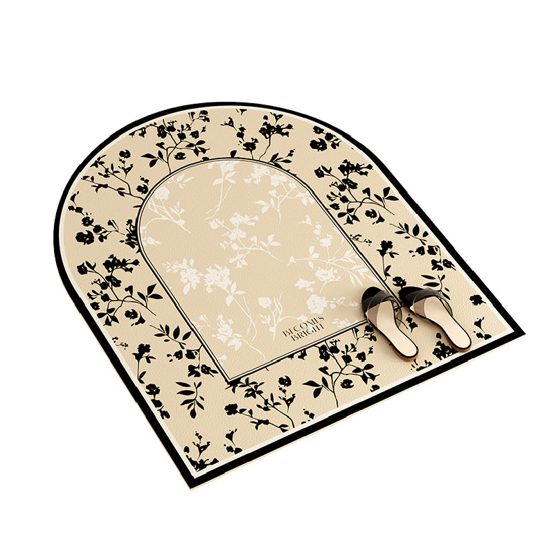 black moon light door mat