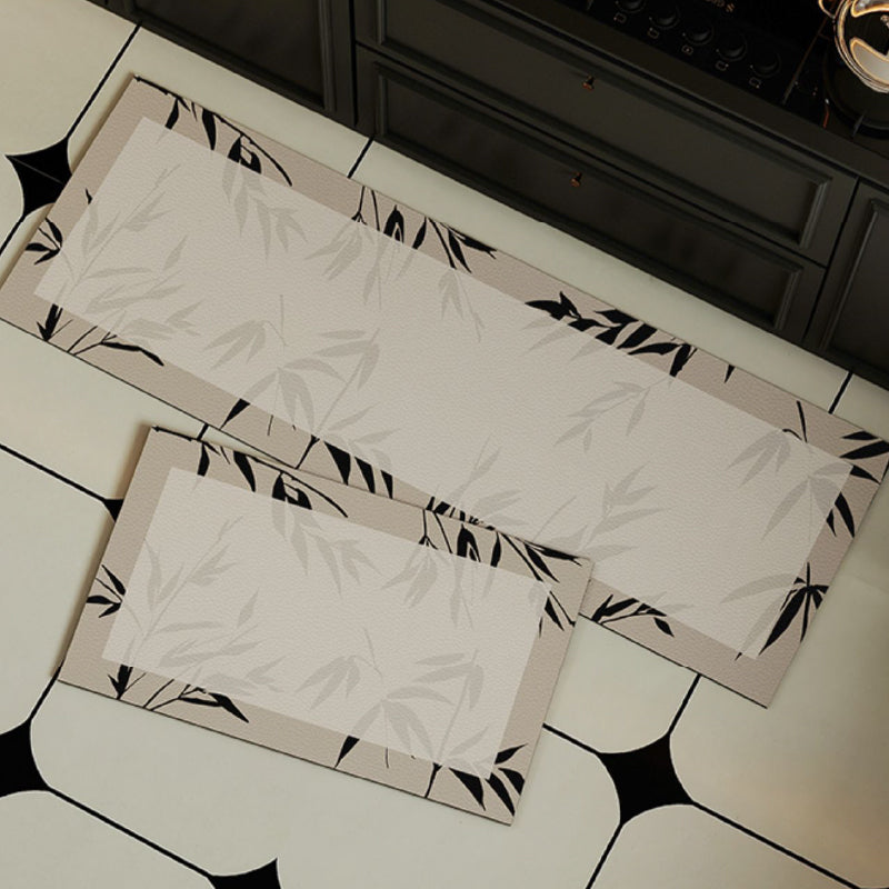 3design bamboo simple kitchen mat