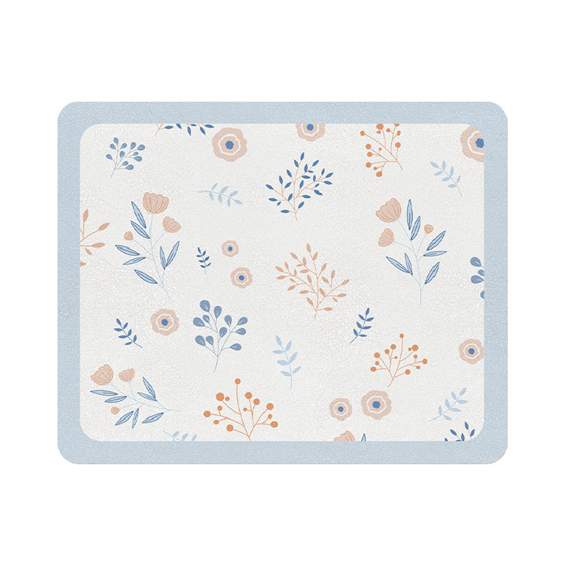 8design girly flower sink mat