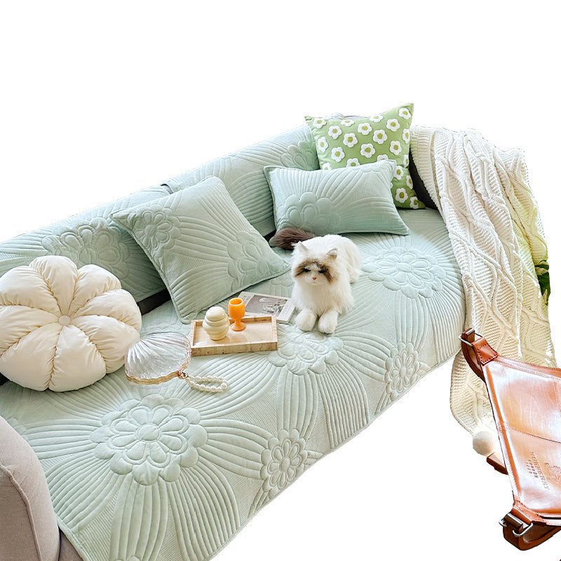 7color pastel quilting flower sofa cover