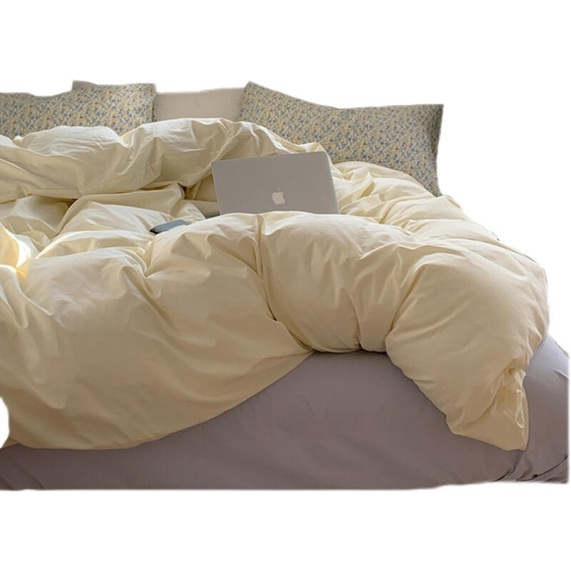 7design natural floral bedlinen set