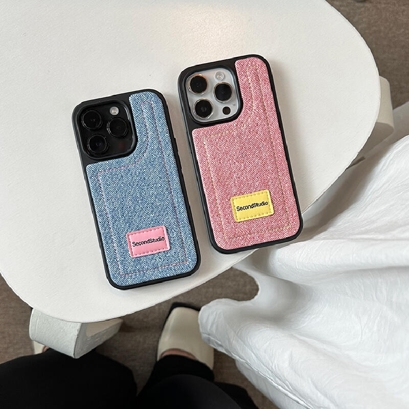 denim casual iPhone case