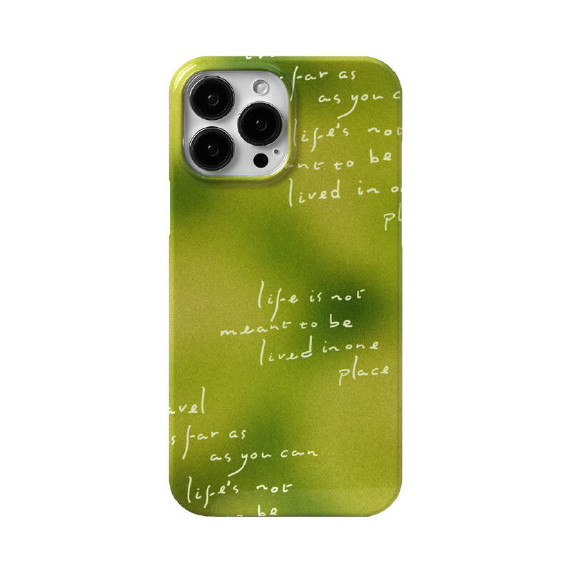 nuance green logo iPhone case