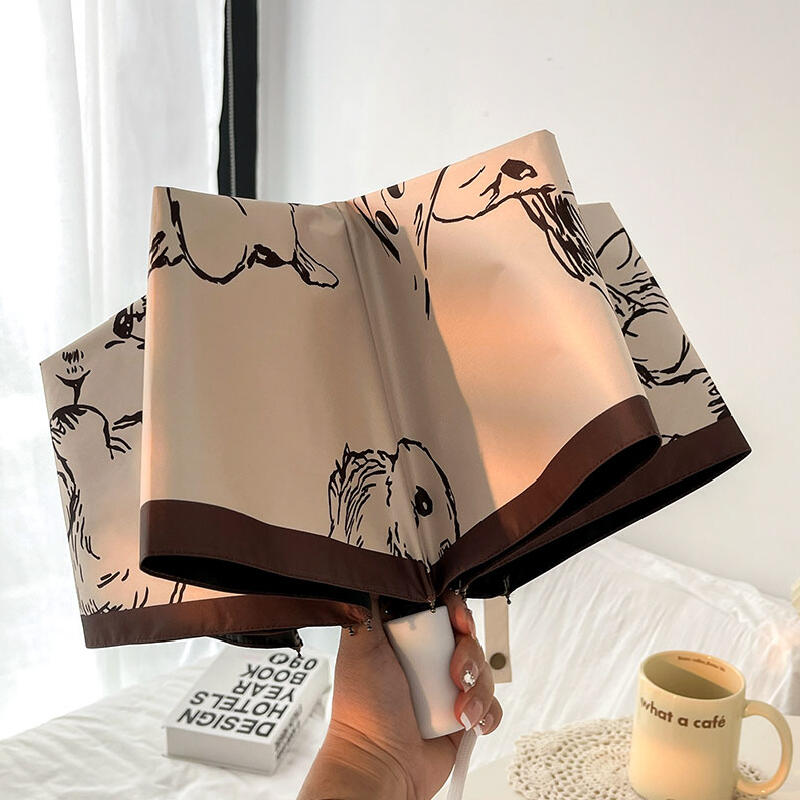3type bunny pattern uv parasol