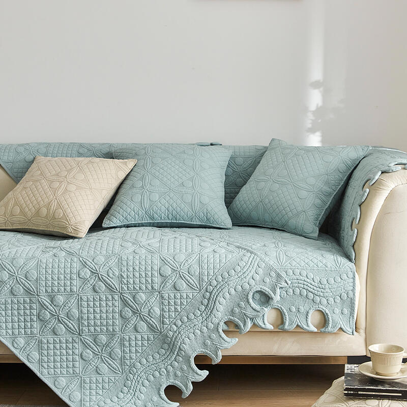 3color elegant jacquard sofa cover