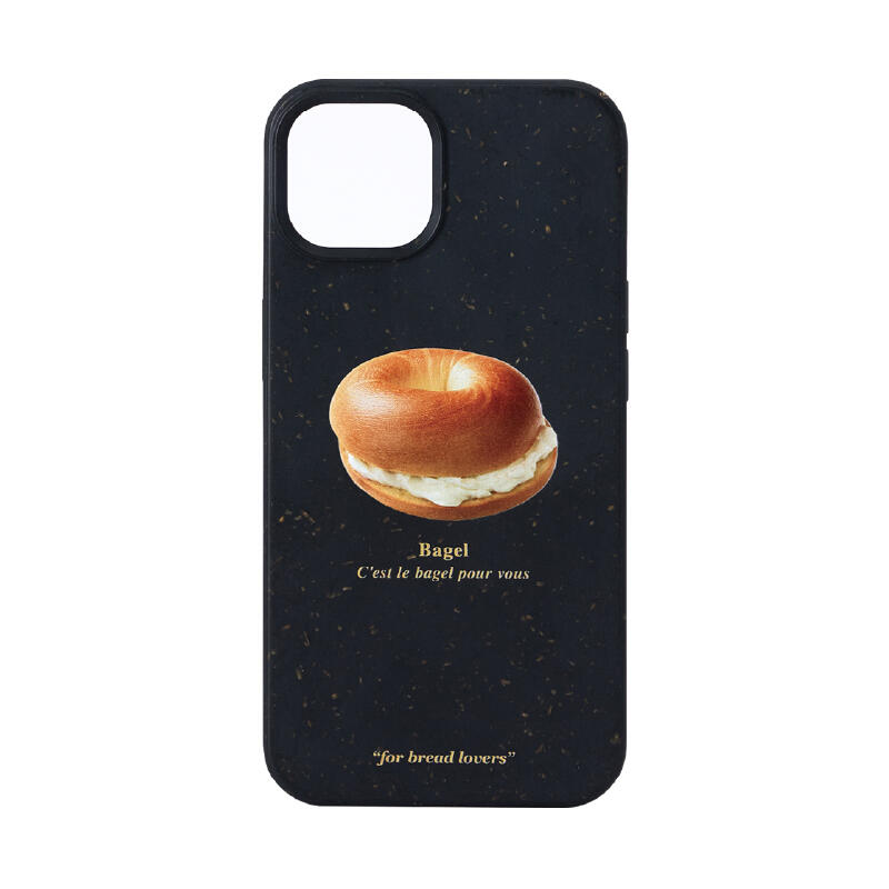 bagel latte natural iPhone case