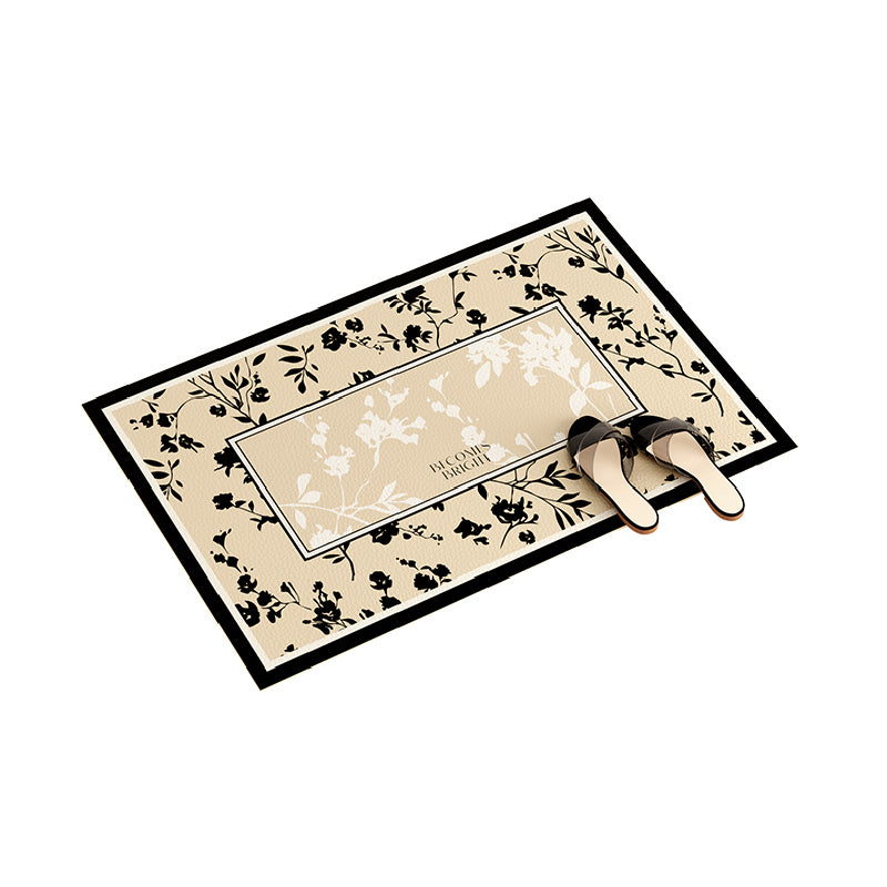 black moon light door mat