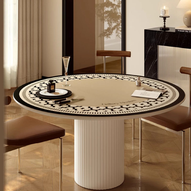 2design elegance modern round table mat