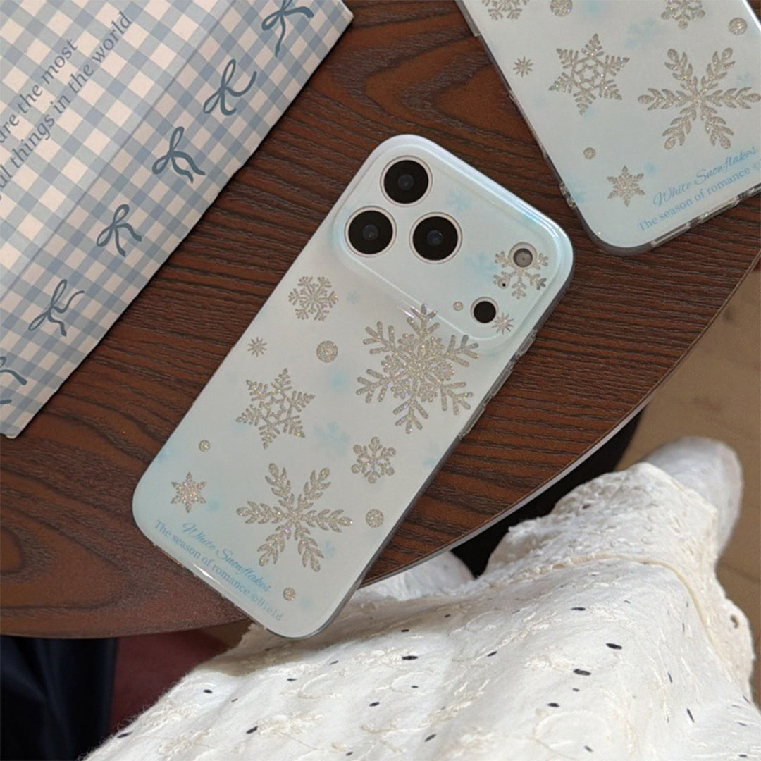 Winter Snowflakes iPhone Case