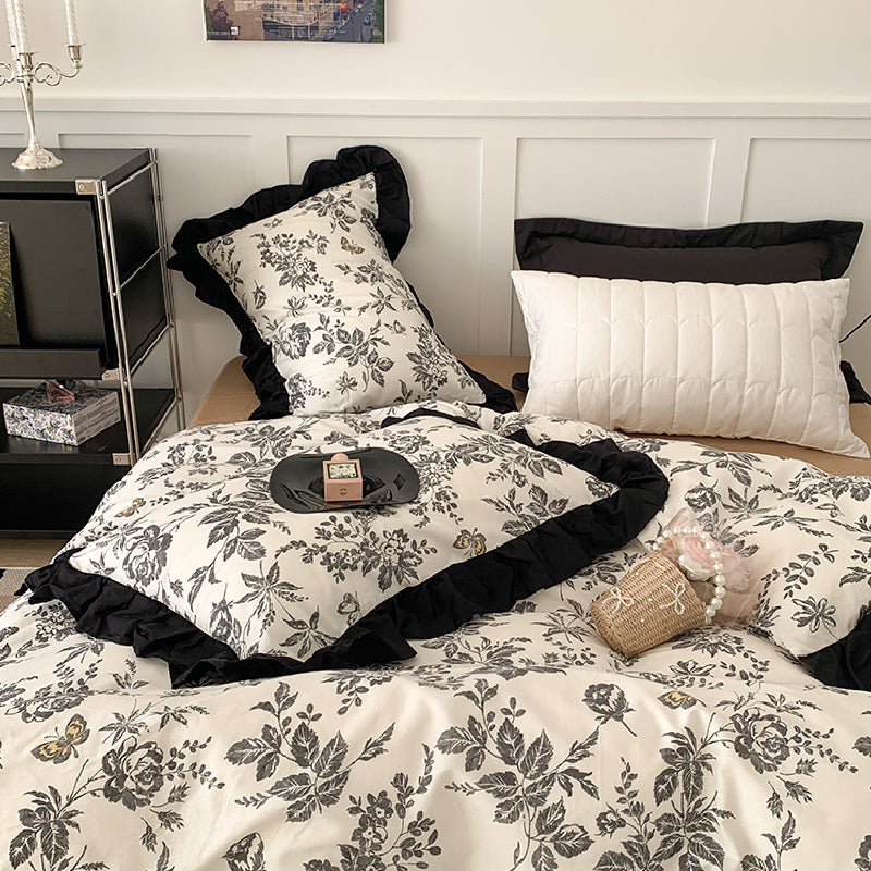 15design frill flower bedlinen set