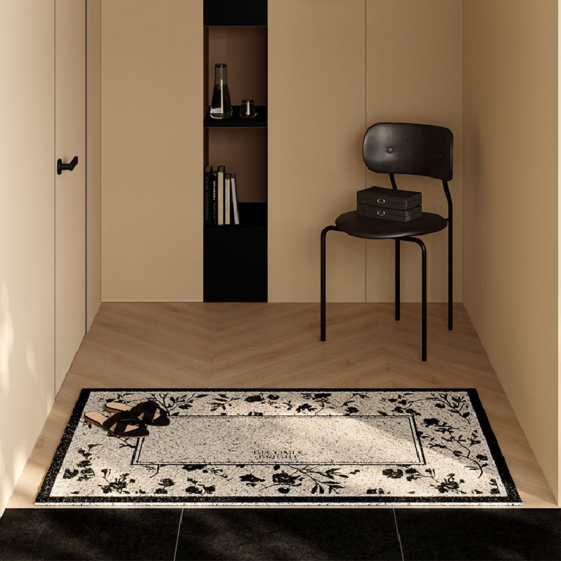 black moon light elegance door mat