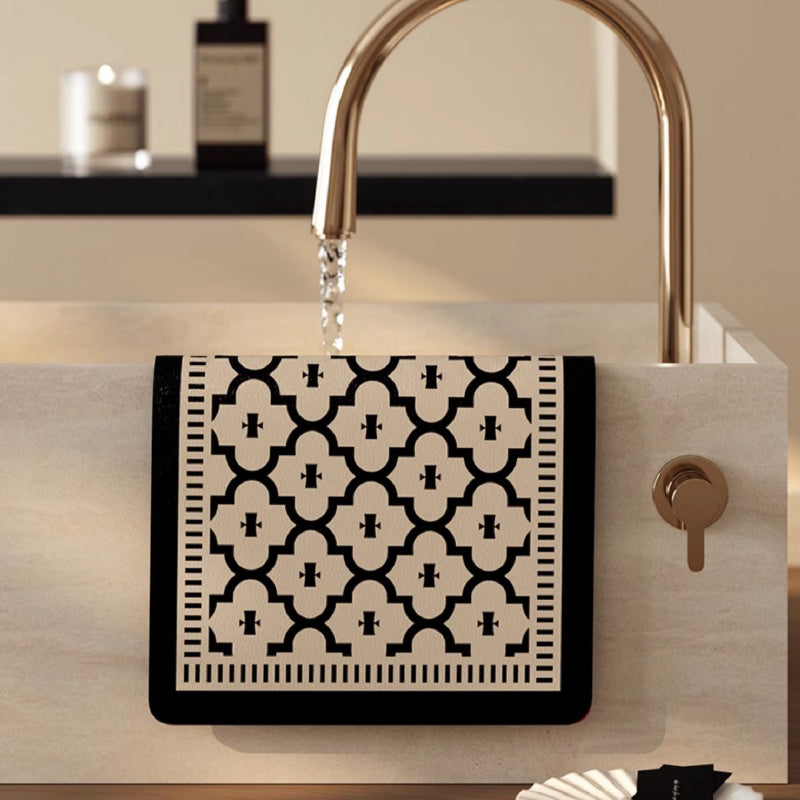 2design elegance modern sink mat