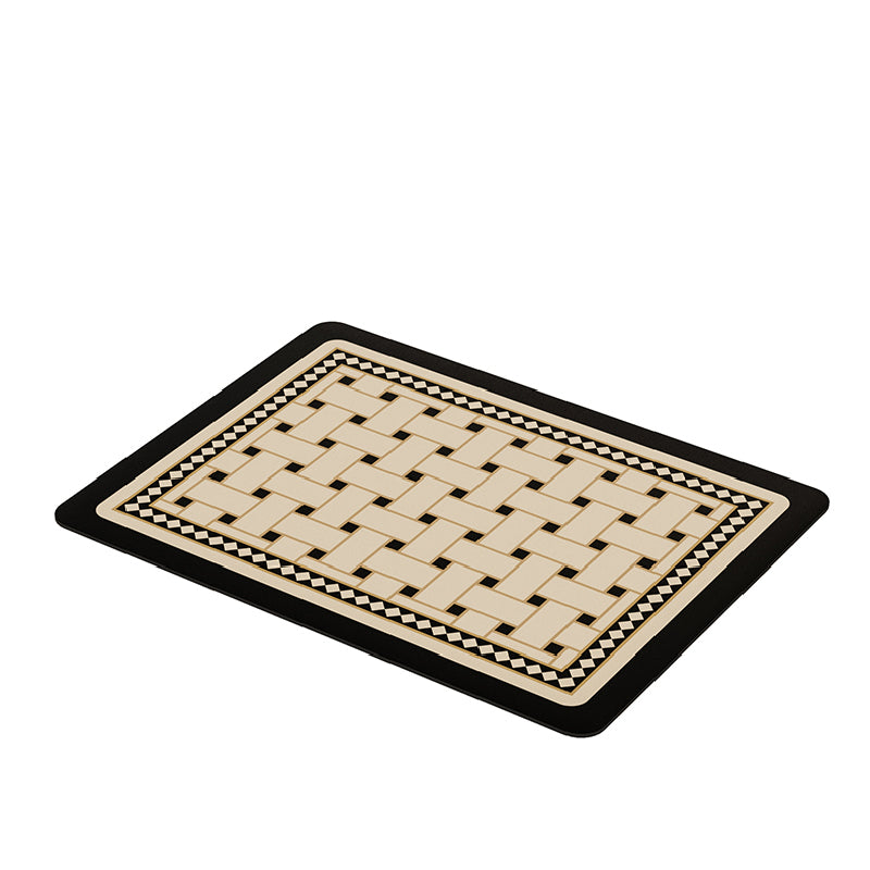 monotone modern coaster