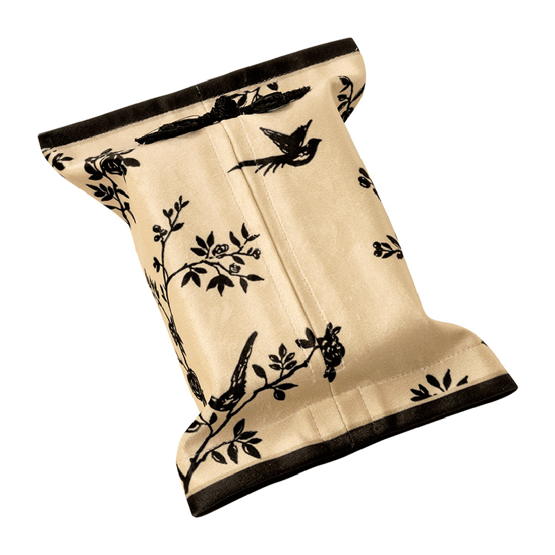 monotone simple flower tissue case