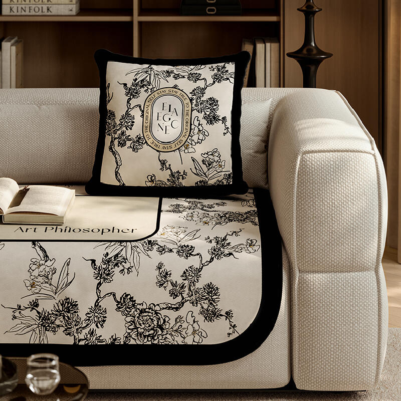 art philosopher logo sofa cover