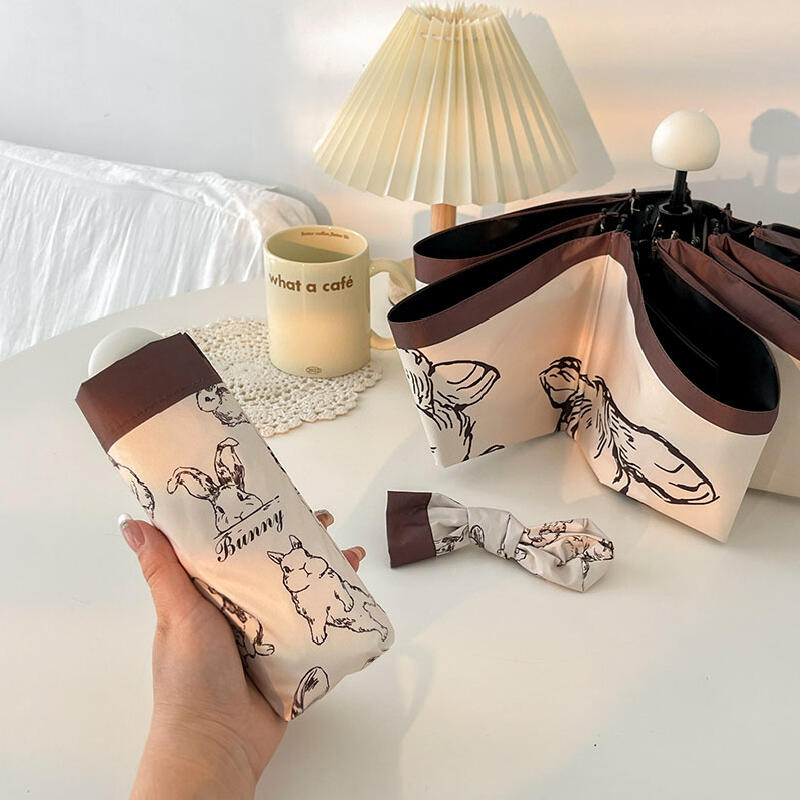 3type bunny pattern uv parasol