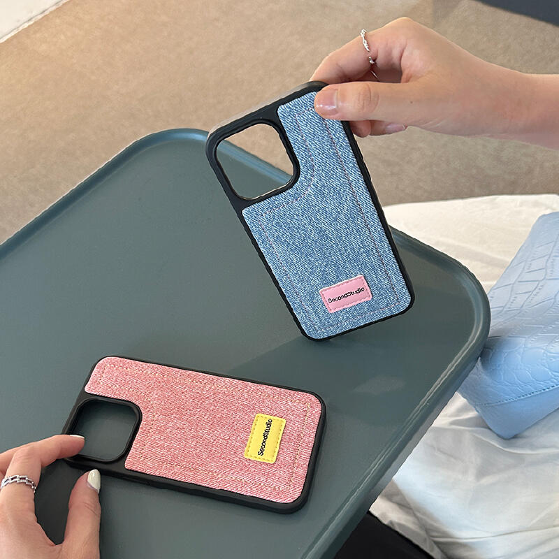 denim casual iPhone case