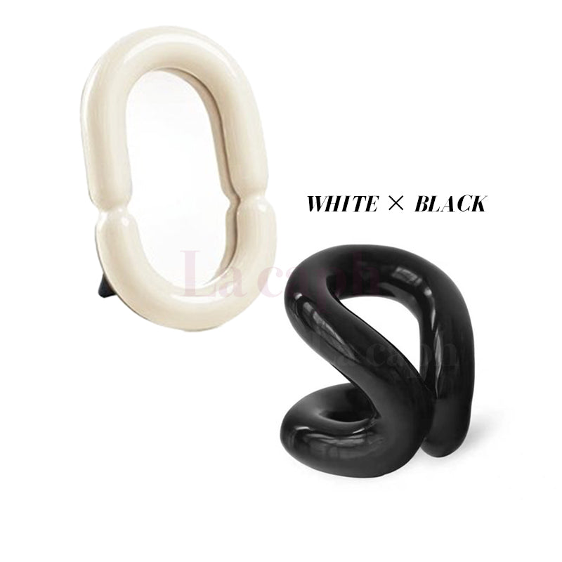ceramic brush stand & miror (3colors)
