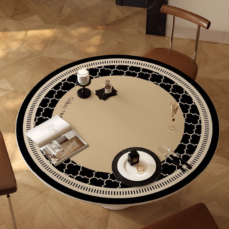 2design elegance modern round table mat