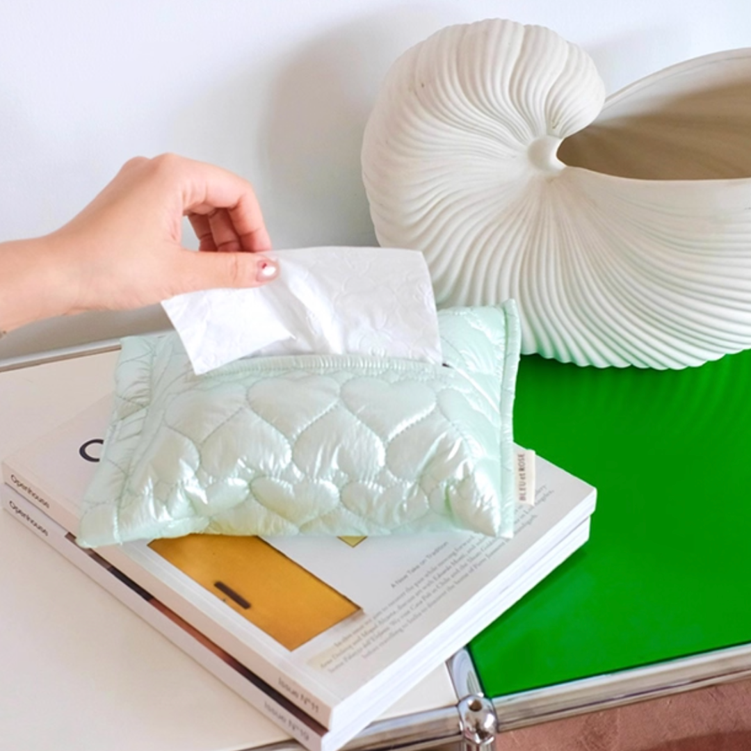 heart nylon tissue case (2color)