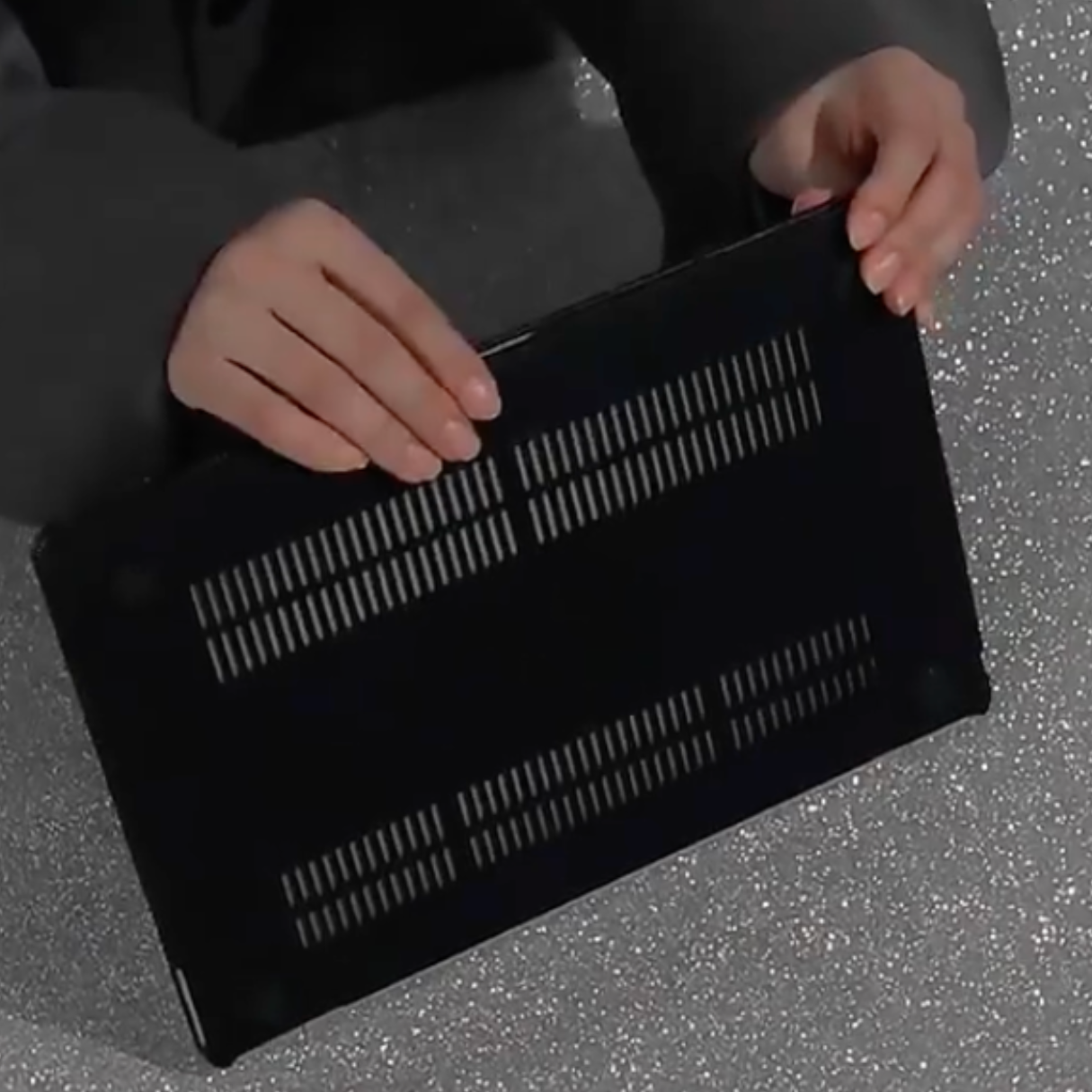 black galaxy mac book case