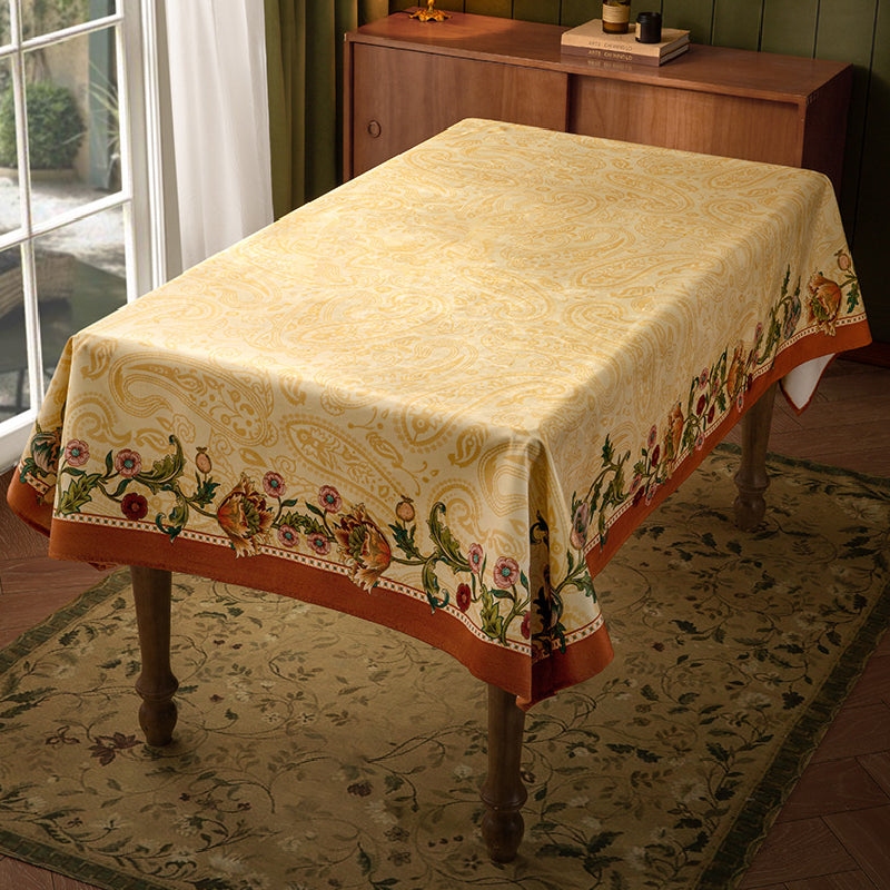 American retro elegant table cloth