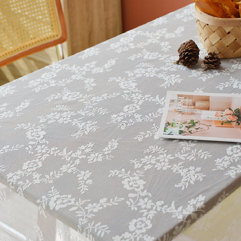 3design white summer lace table cloth