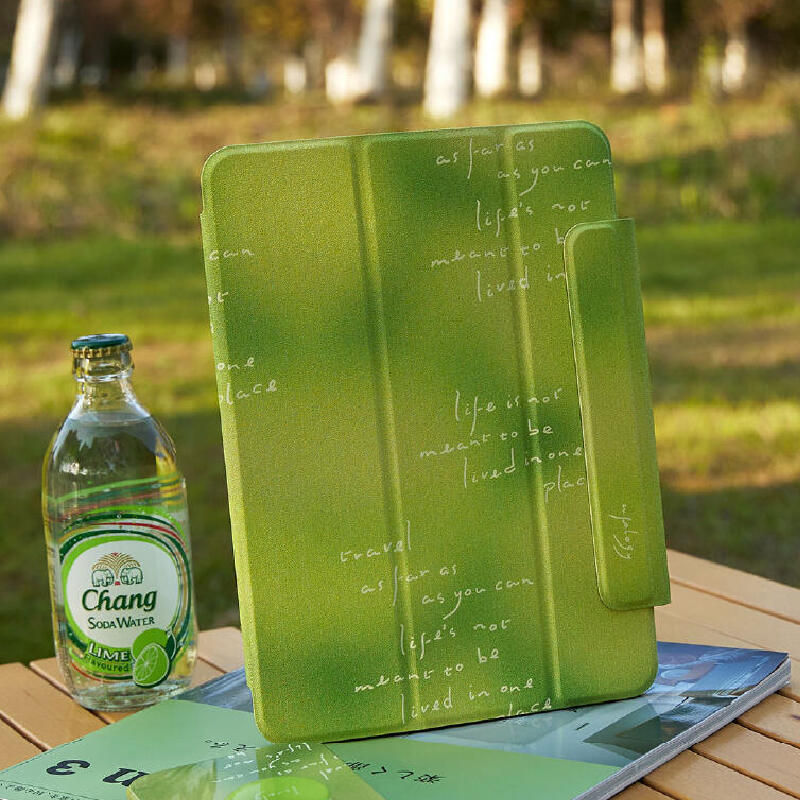 nuance green logo iPad case