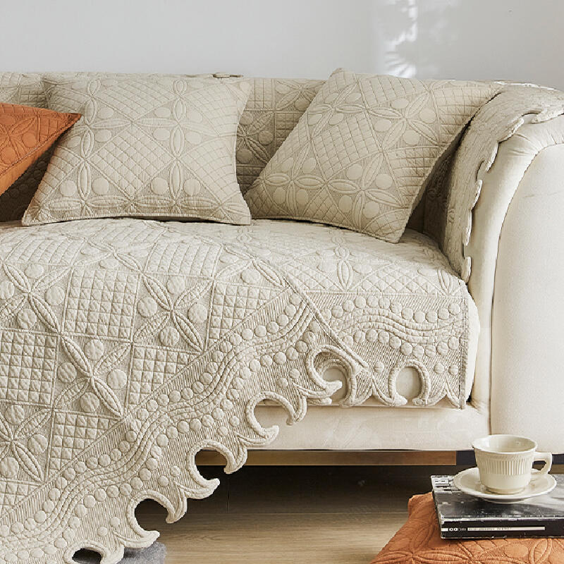 3color elegant jacquard sofa cover