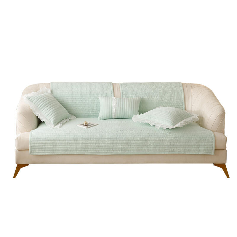 5color summer light frill cushion