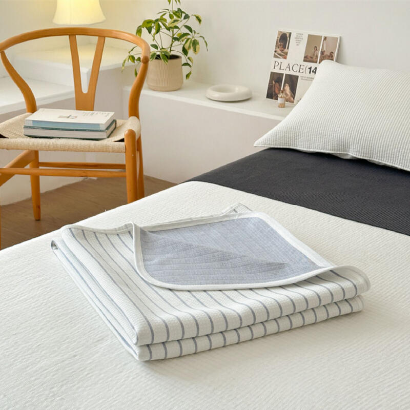 3color casual stripe summer quilt