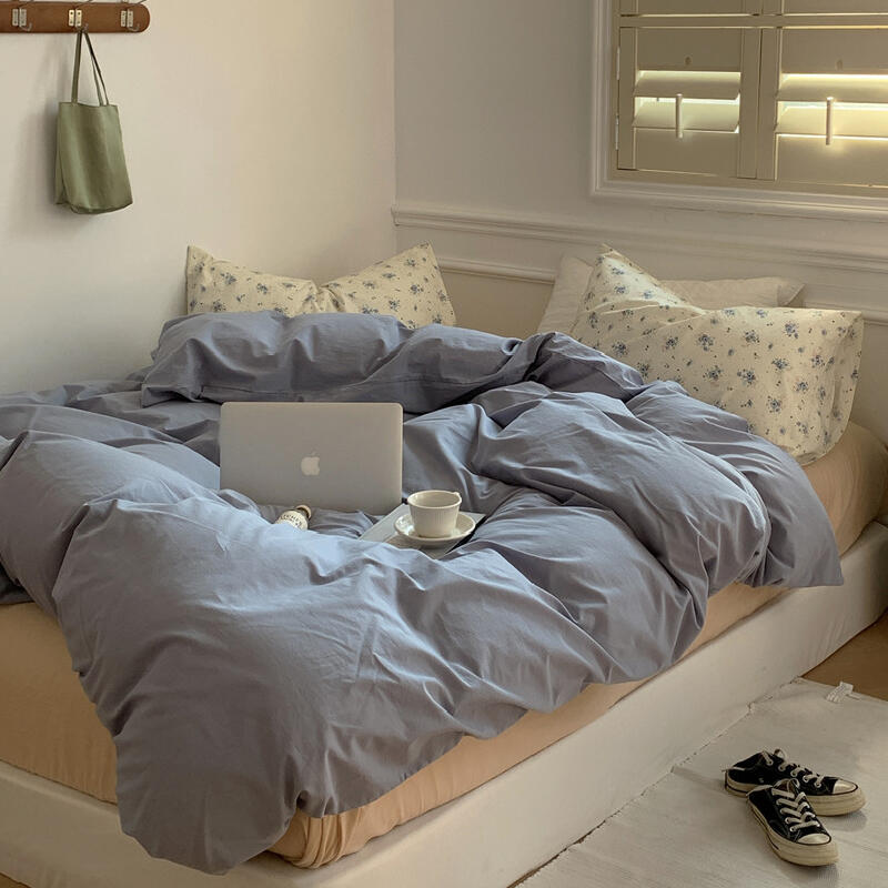 7design natural floral bedlinen set