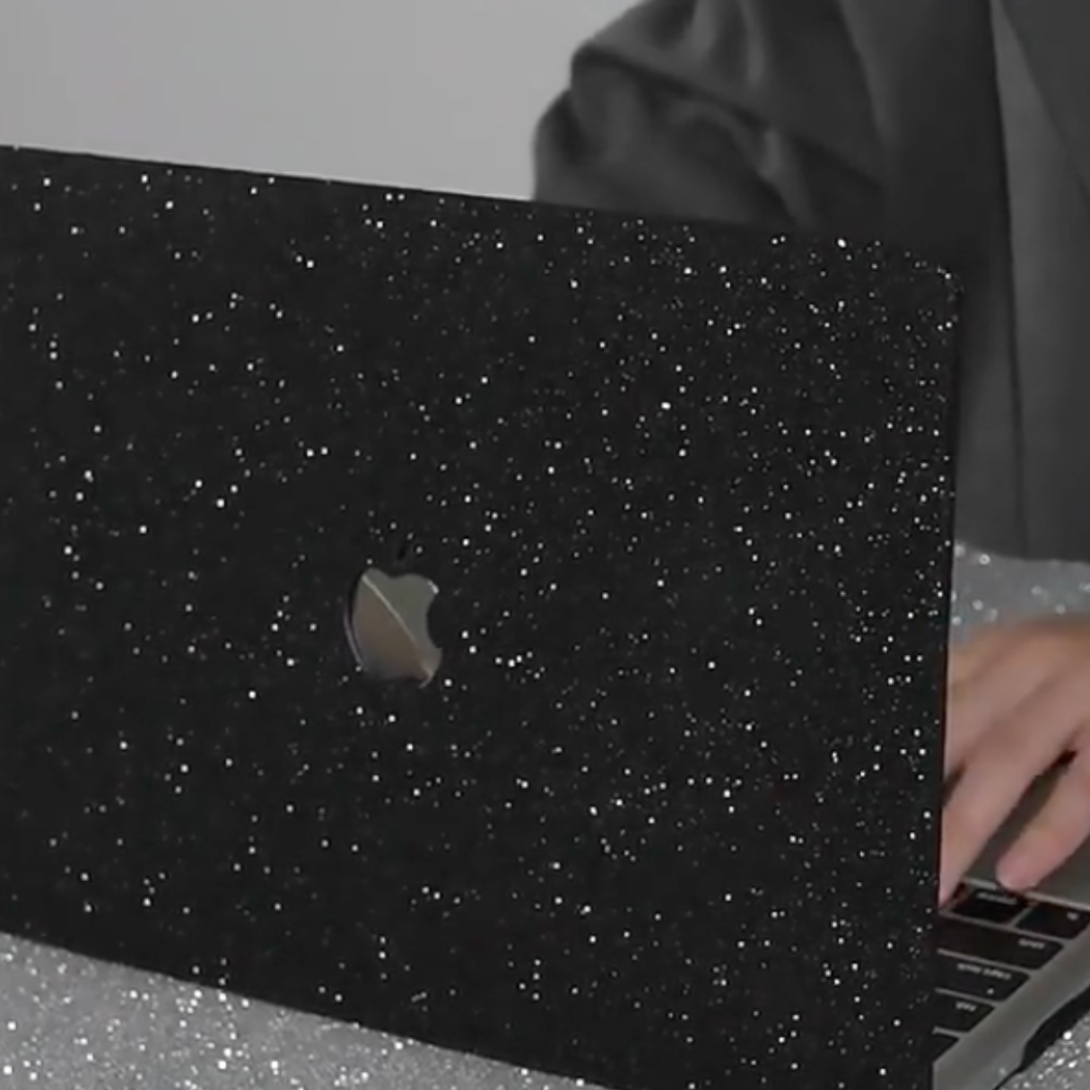 black galaxy mac book case