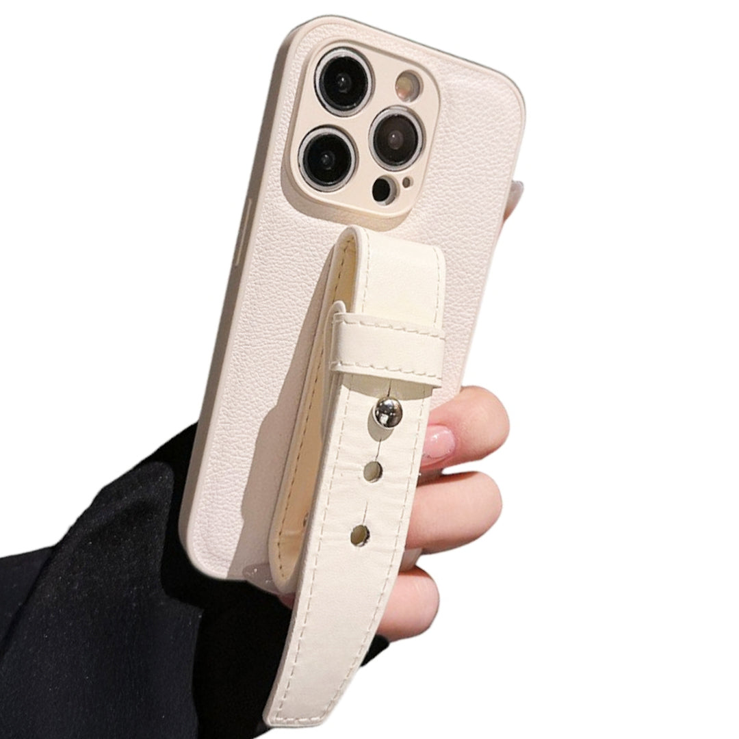 Classic Band Leather iphone Case