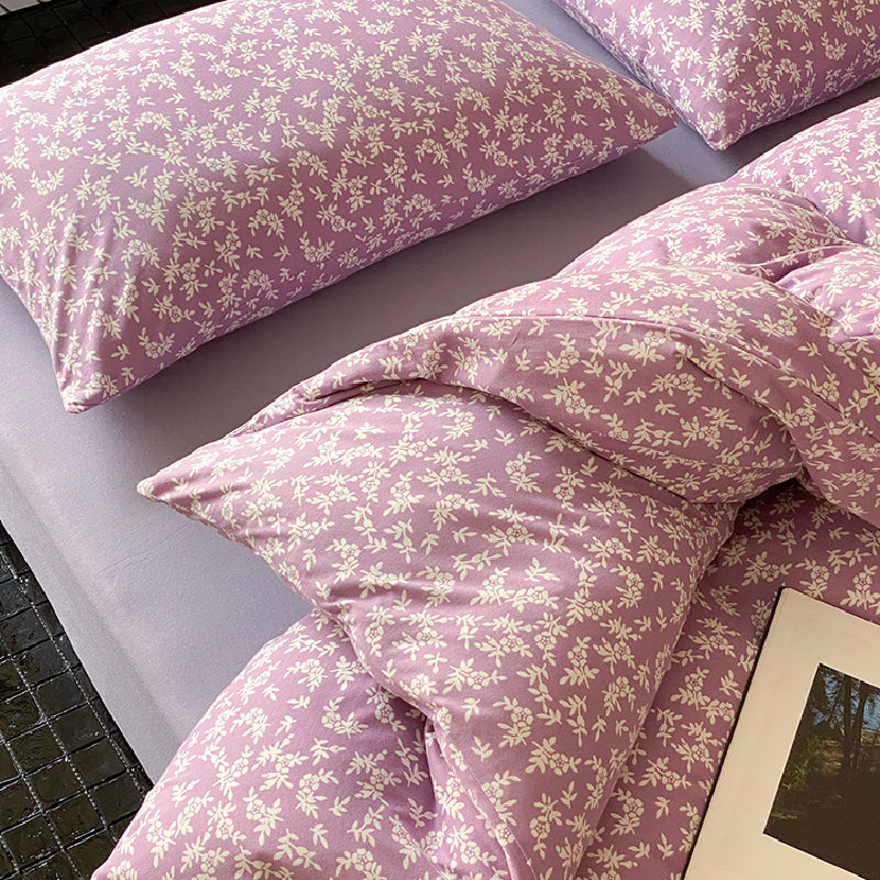 2design natural floral flower bedlinen set