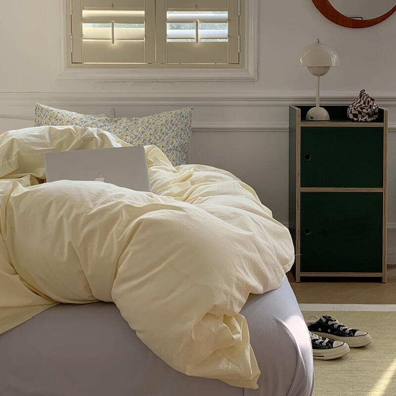 7design natural floral bedlinen set