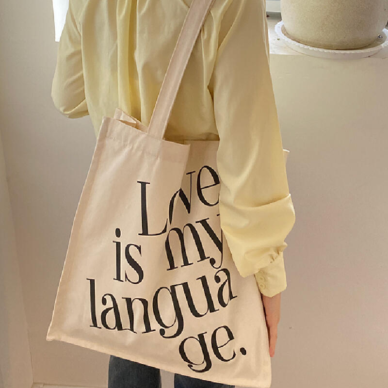 3design simple logo tote bag
