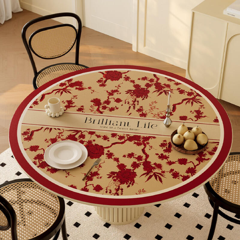 brilliant life round table mat