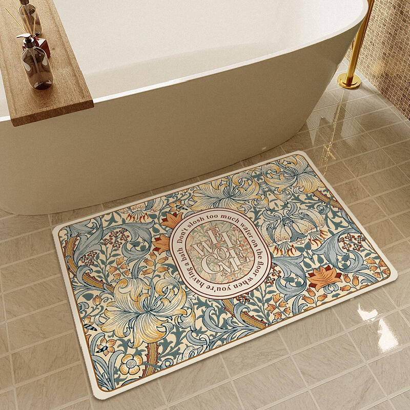 6design american pop bath mat