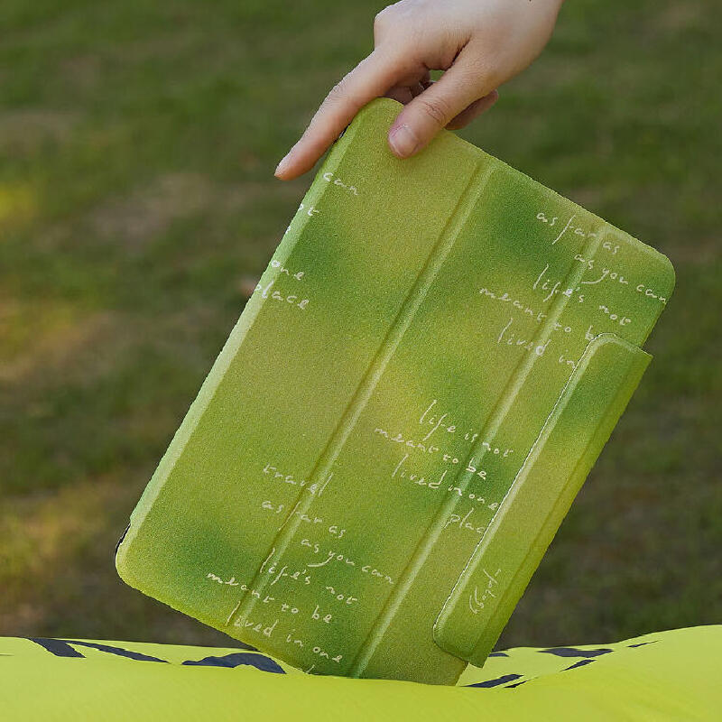 nuance green logo iPad case