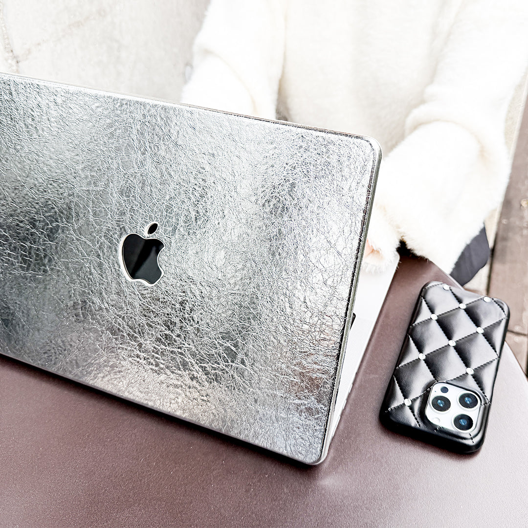 Luxe quilting Crystal stone iPhone case